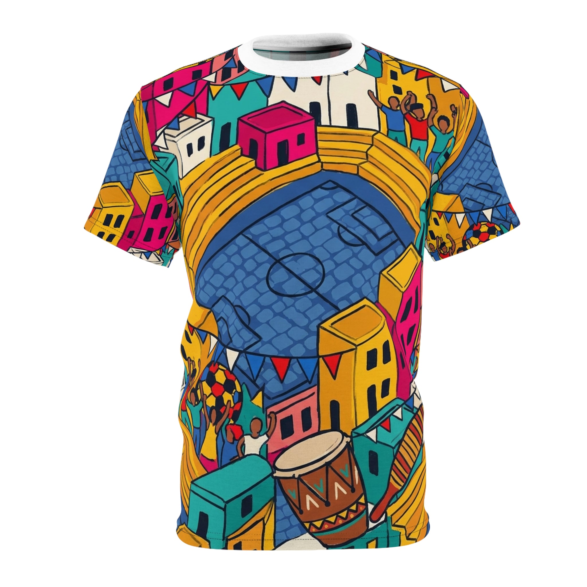 Camiseta AOP · Cancha Folk · Puerto Rico