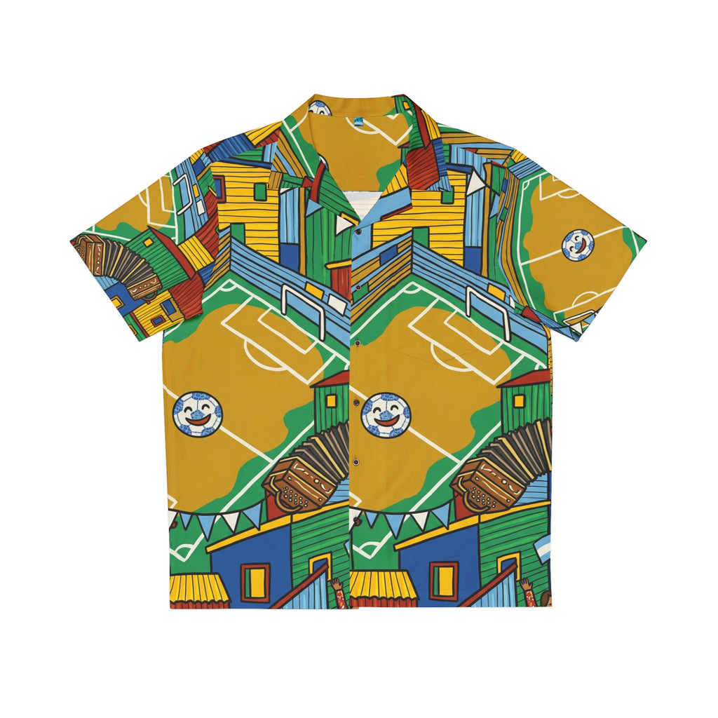 Camisa Resort AOP · Cancha Folk · Argentina