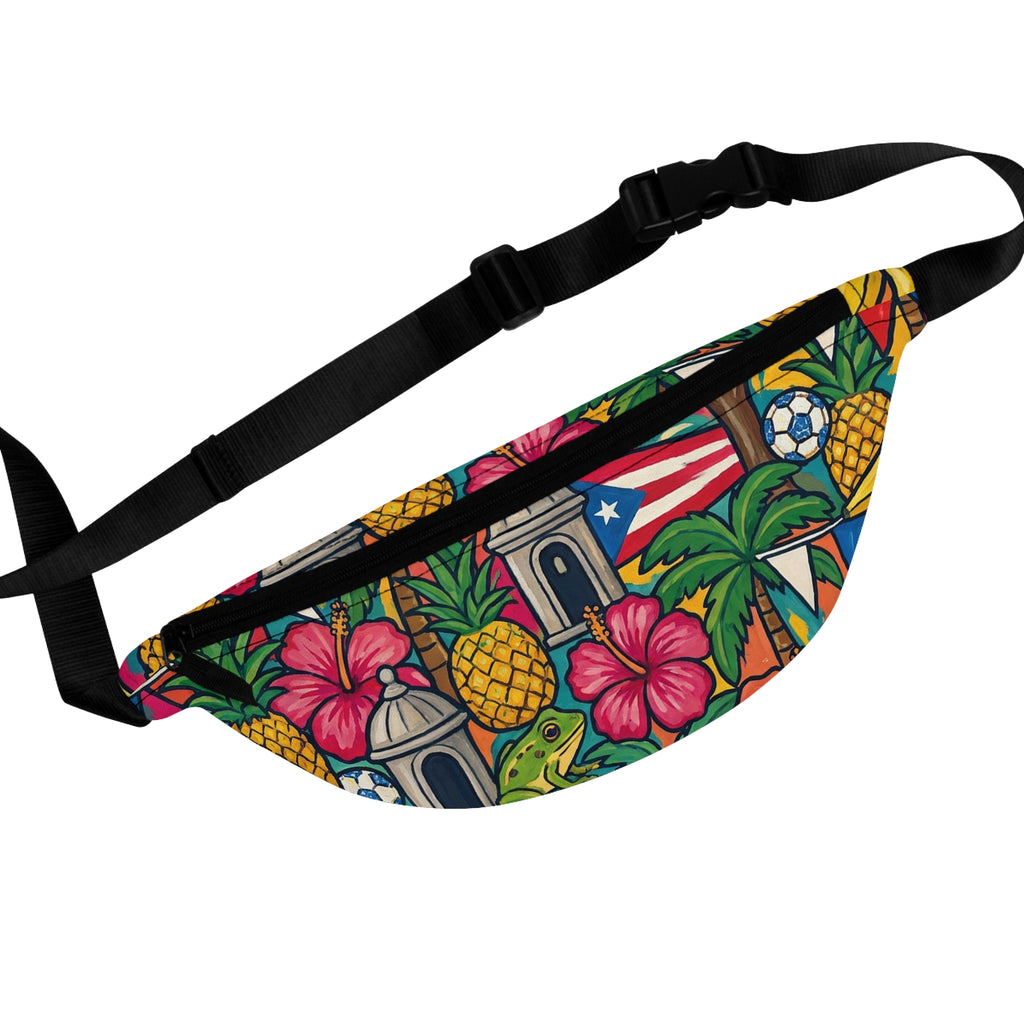 Fanny Pack AOP · Coquí & Flamboyán · PR