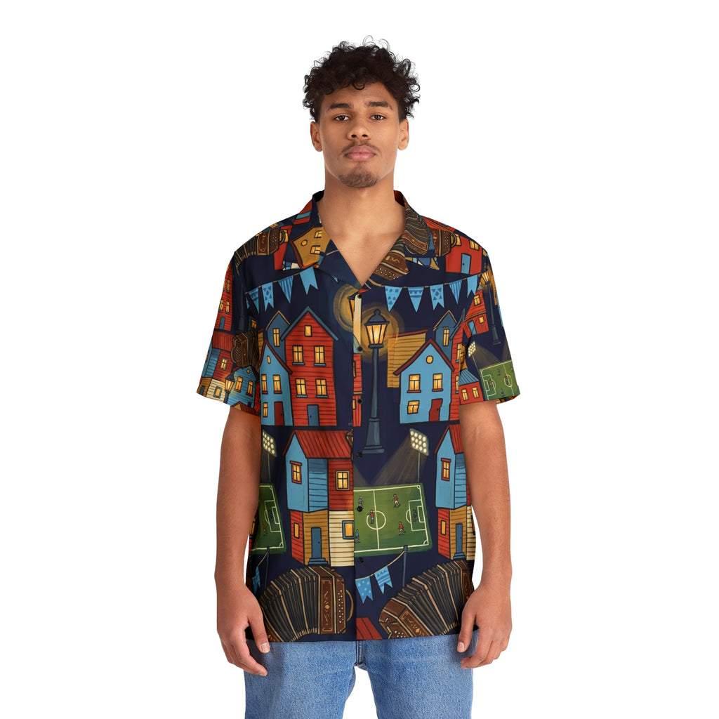 Camisa Resort AOP · Noche Buenos Aires