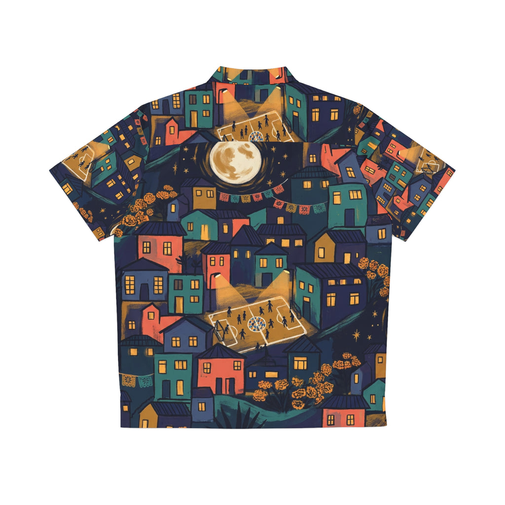 Camisa Resort AOP · Noche Folk · México