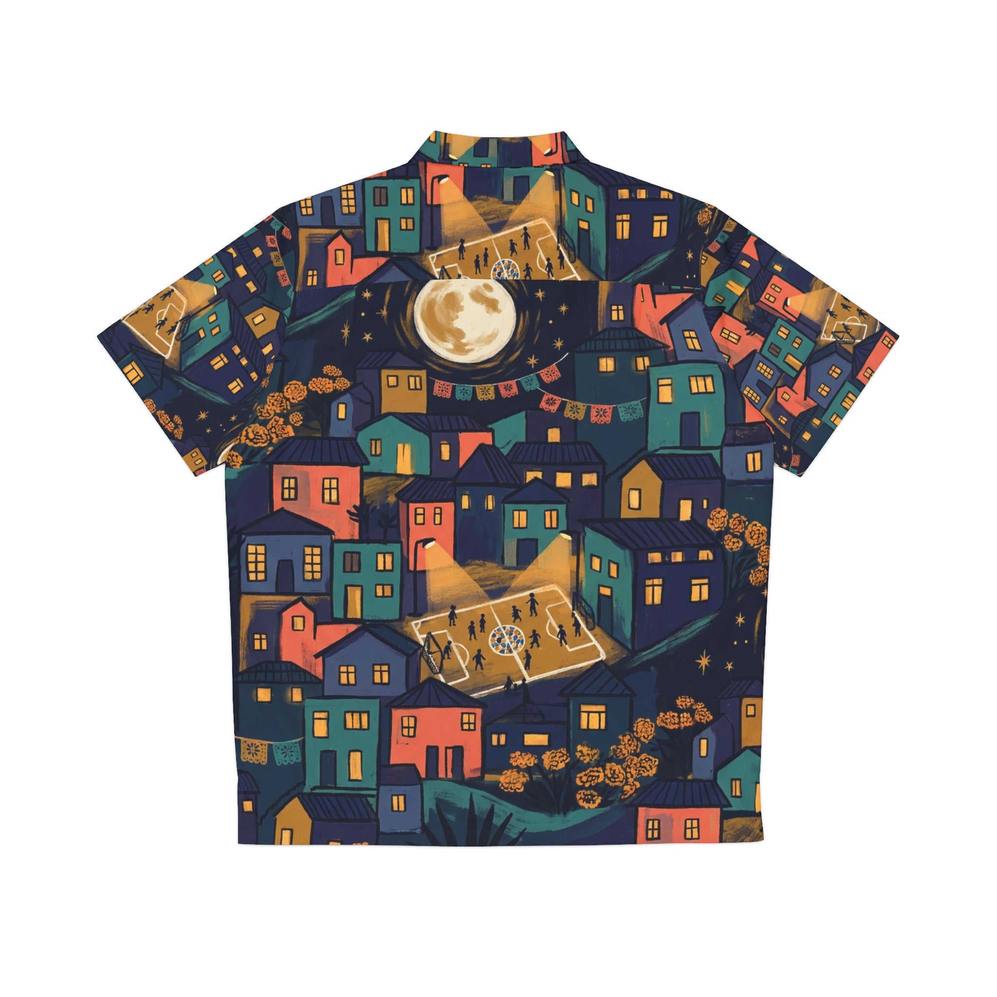 Camisa Resort AOP · Noche Folk · México