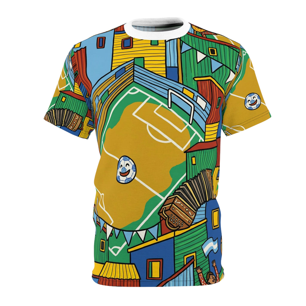 Camiseta AOP · Cancha Folk · Argentina