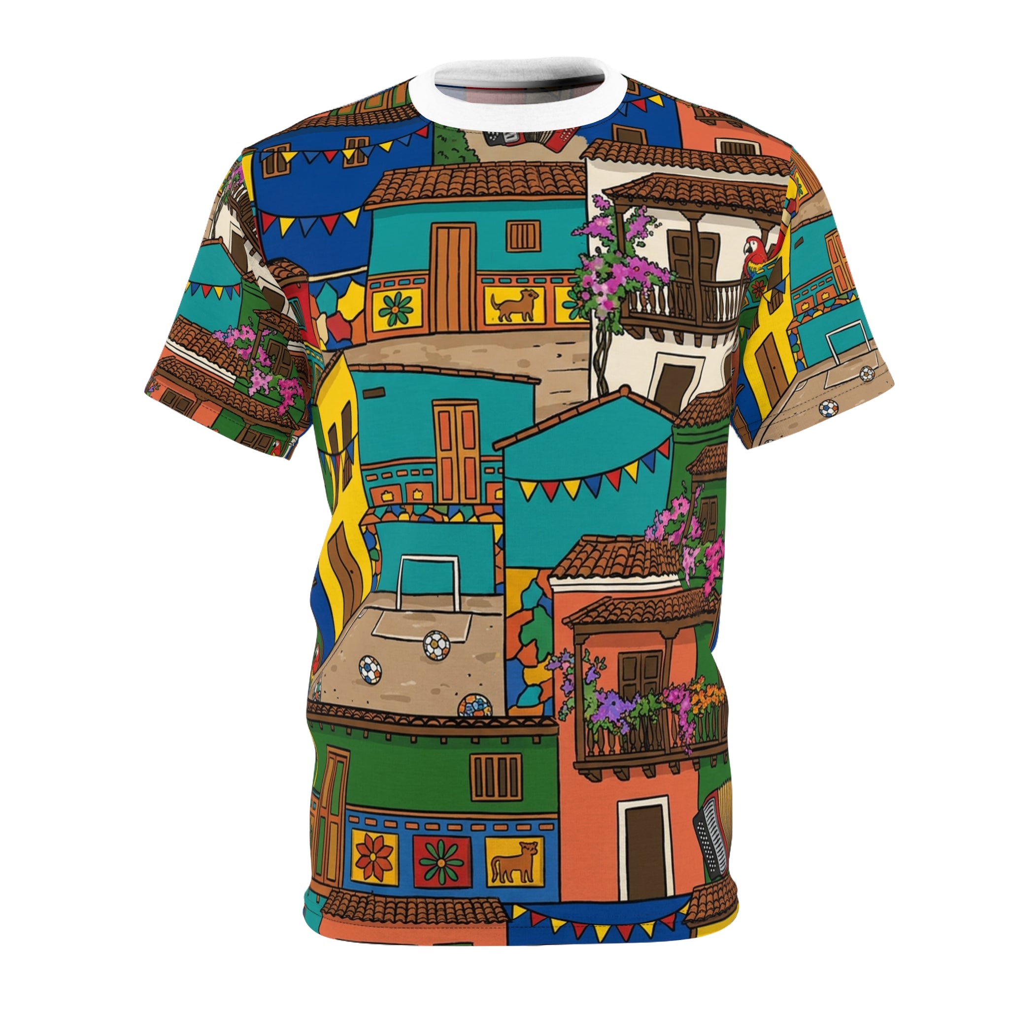 Camiseta AOP · Guatapé & Cartagena · Colombia