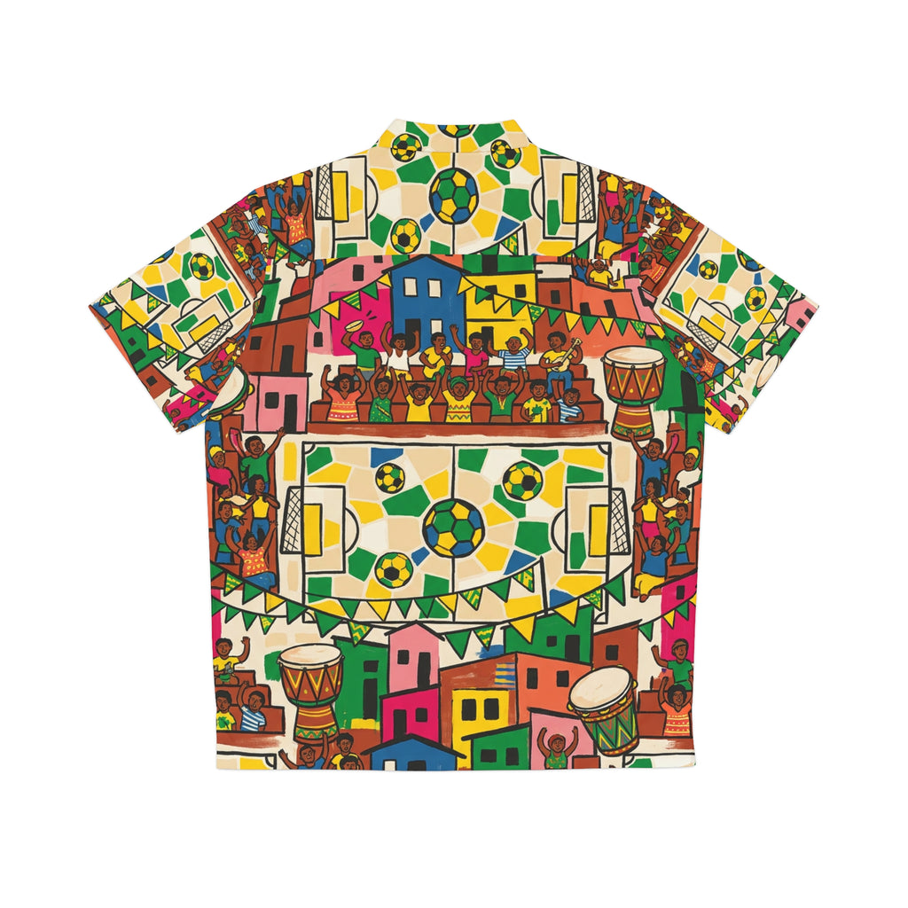 Camisa Resort AOP · Cancha Folk · Brasil
