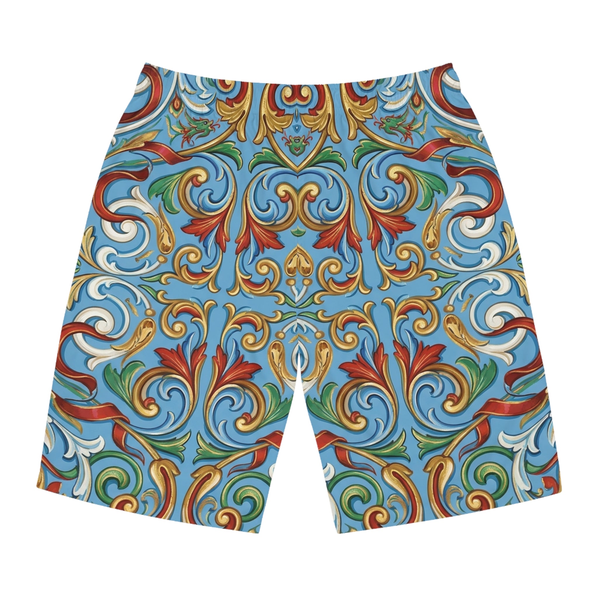 Board Shorts AOP · Fileteado Porteño