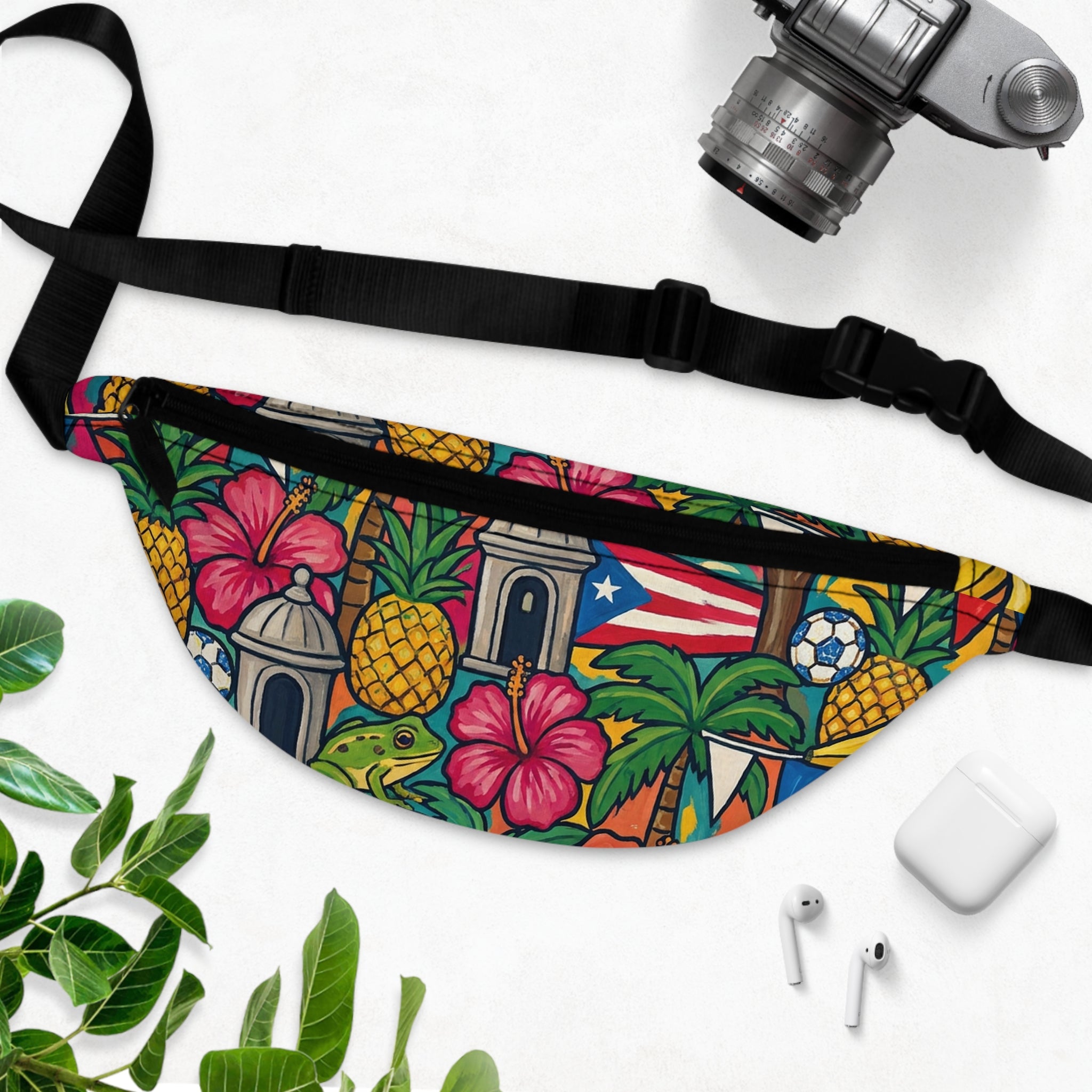 Fanny Pack AOP · Coquí & Flamboyán · PR
