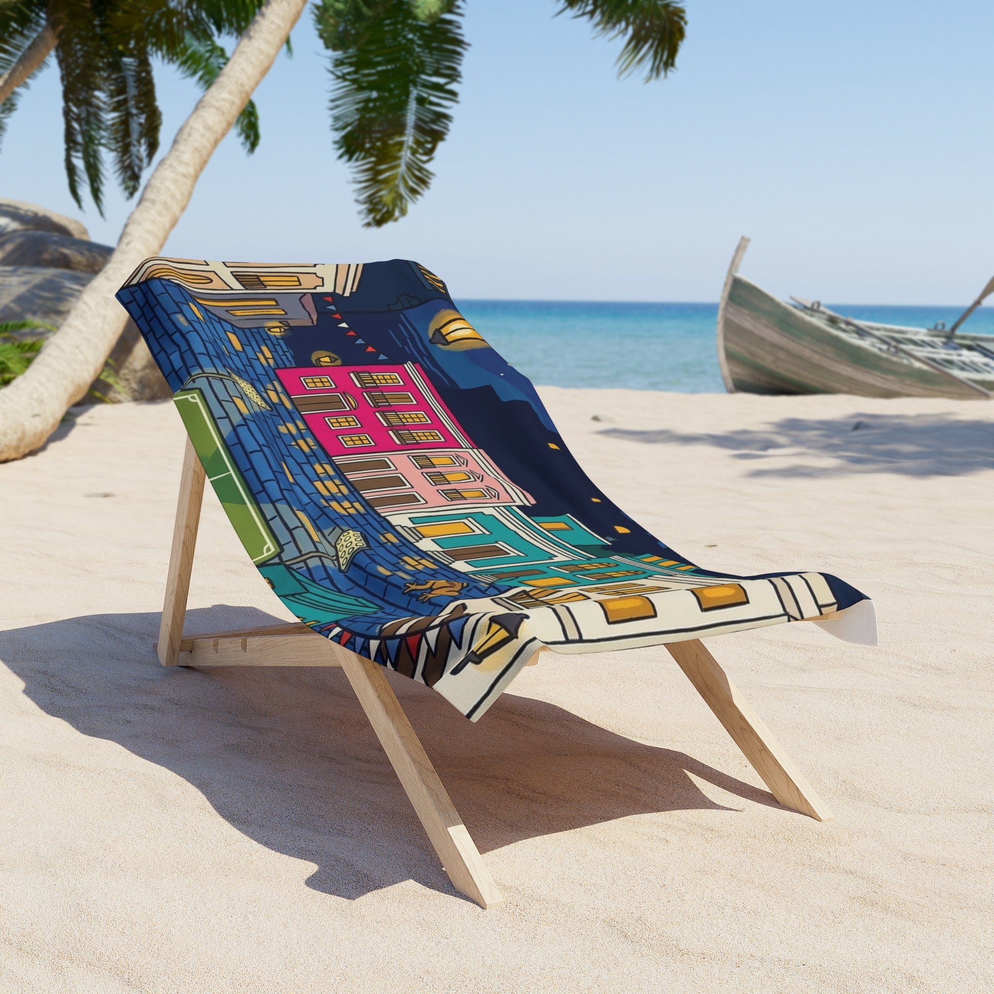 Beach Towel · Noche San Juan · Puerto Rico
