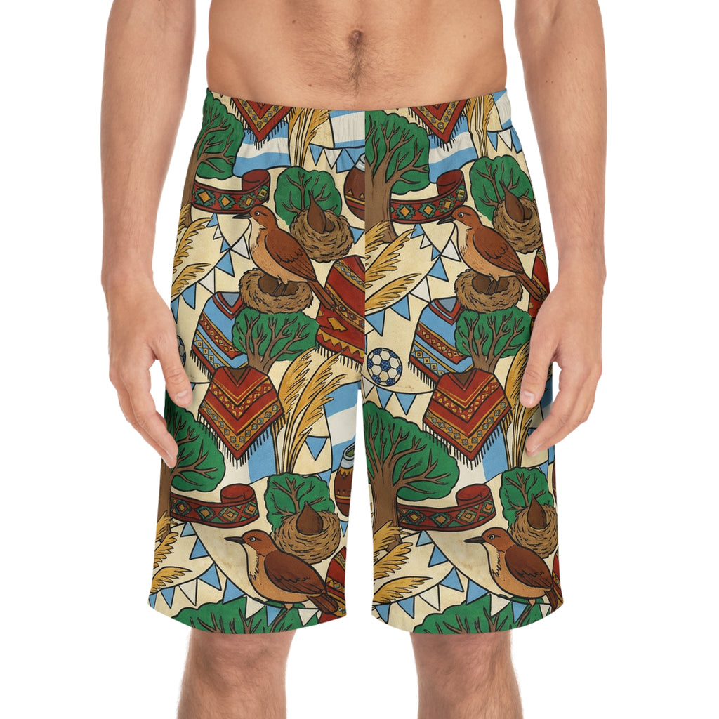 Board Shorts AOP · Pampa & Mate