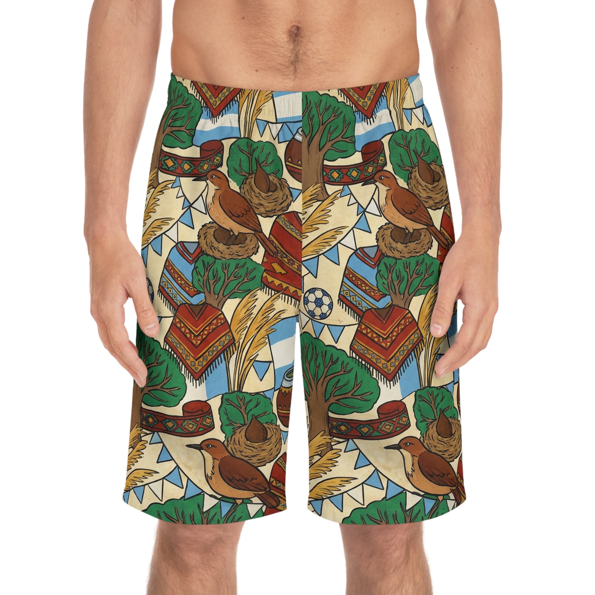 Board Shorts AOP · Pampa & Mate