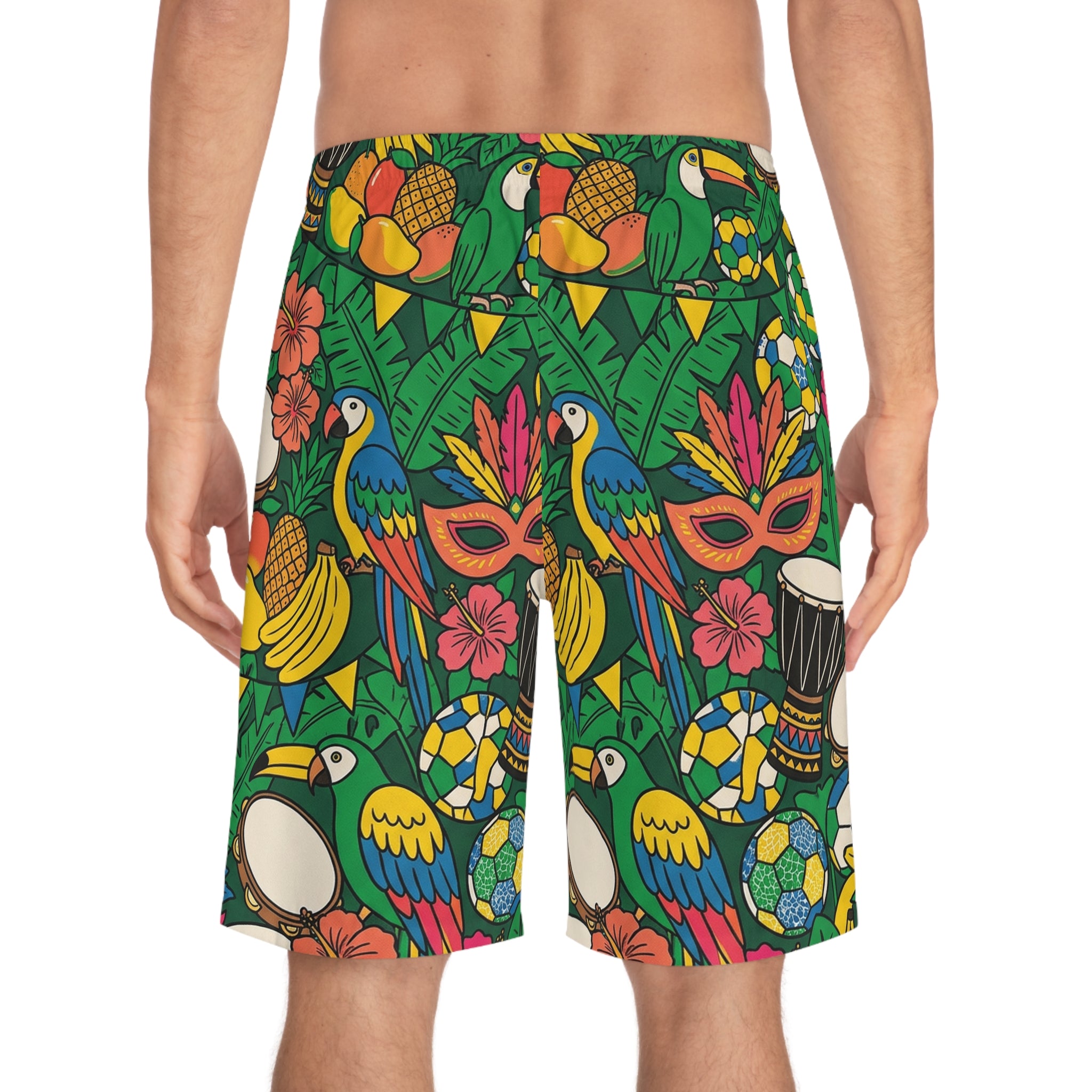 Board Shorts AOP · Carnaval & Tropical · Brasil