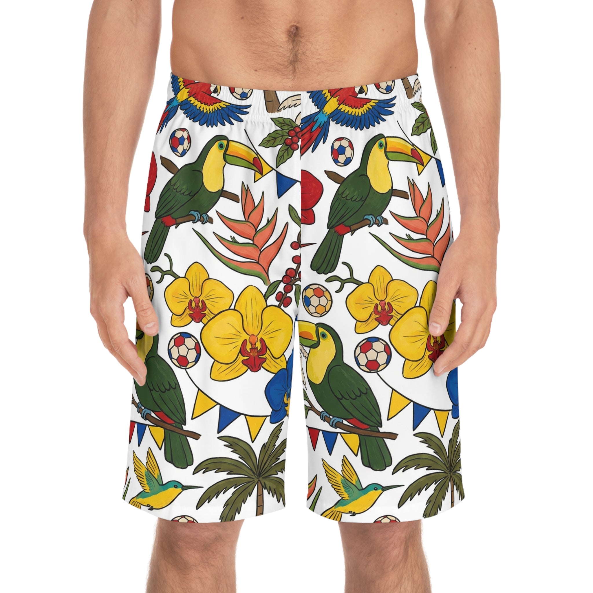 Board Shorts AOP · Flora & Fauna · Colombia