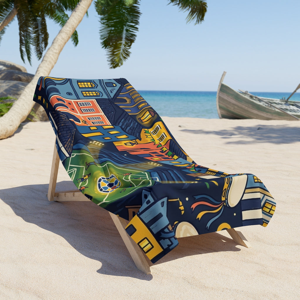 Beach Towel · Noche Bahía · Brasil