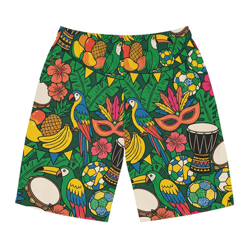 Board Shorts AOP · Carnaval & Tropical · Brasil