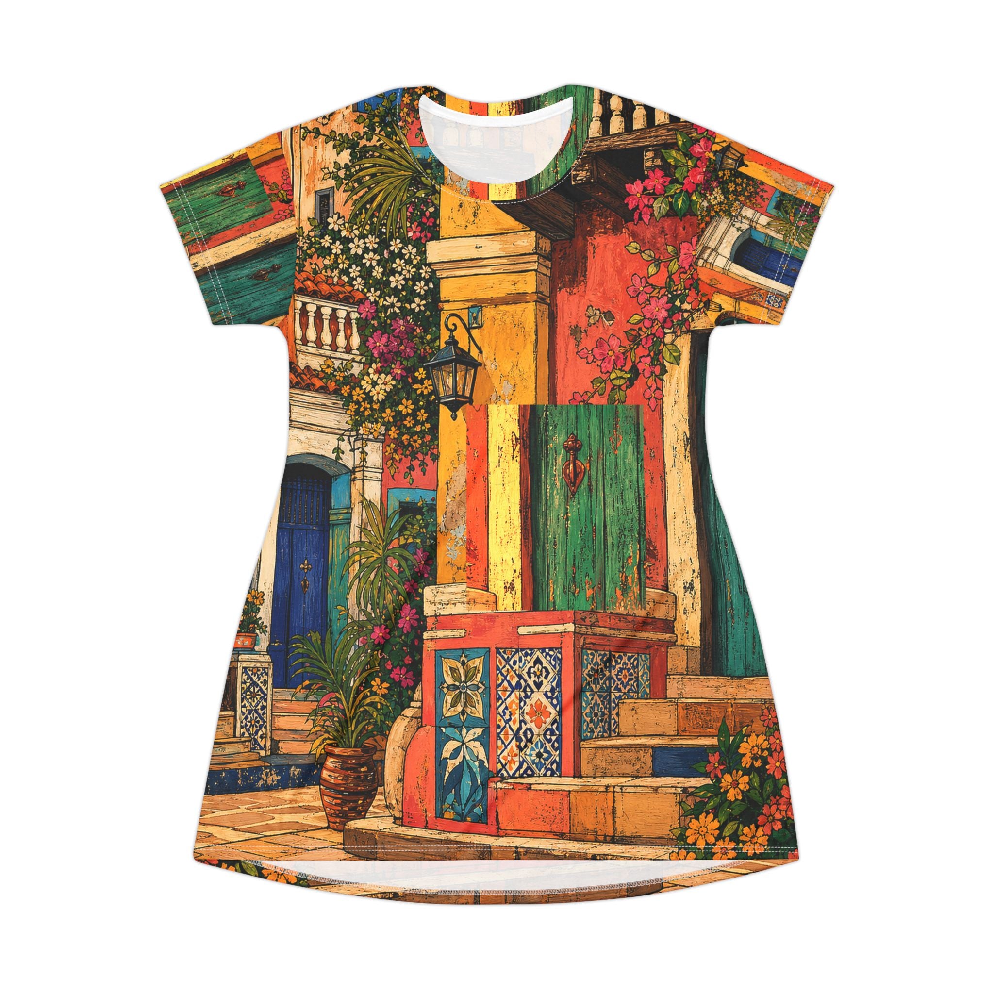 Perros de Ciudad Mujer - T-Shirt Dress Cartagena