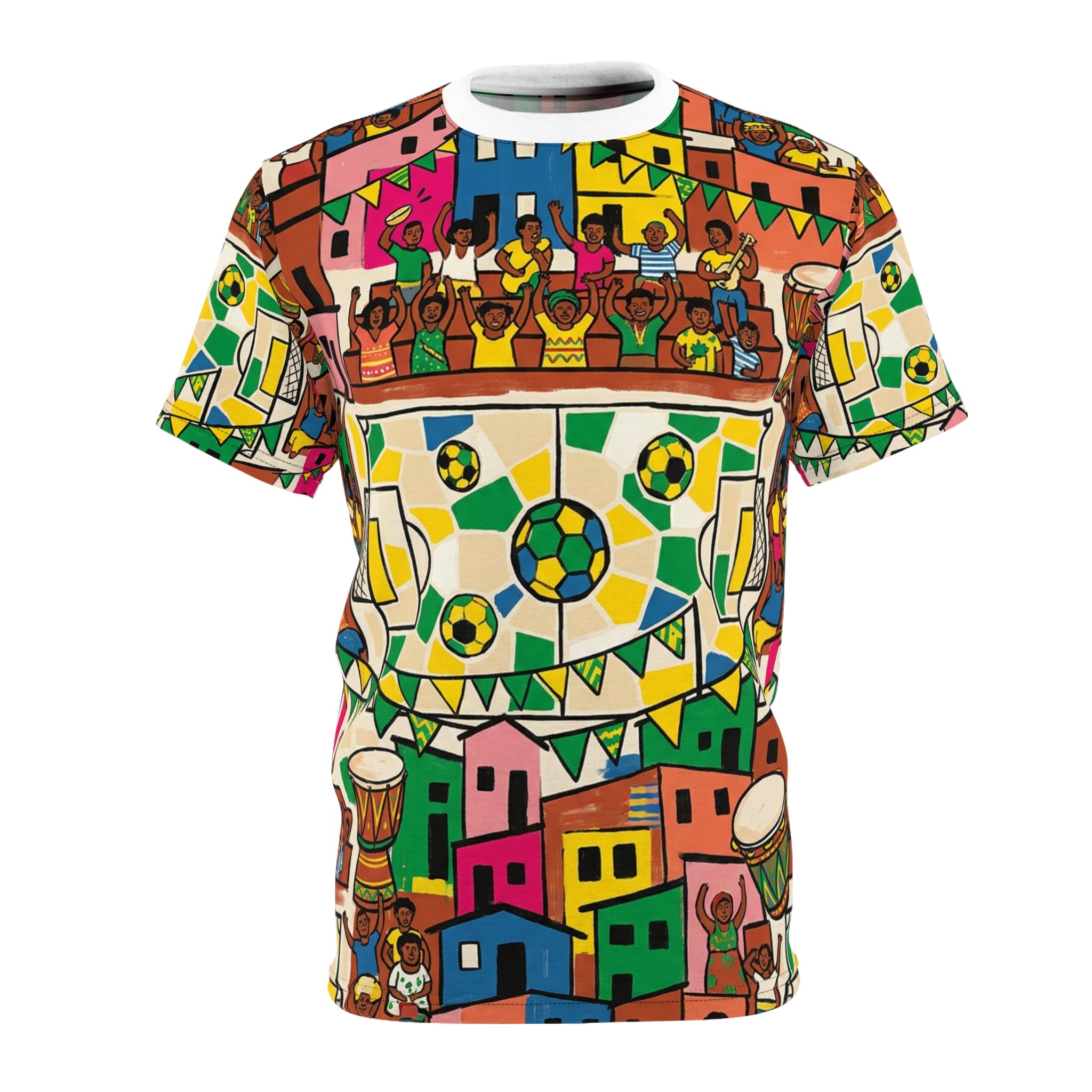 Camiseta AOP · Cancha Folk · Brasil