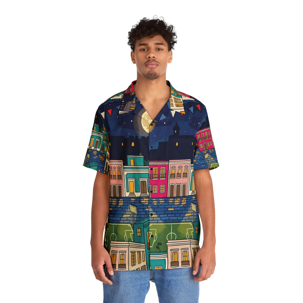 Camisa Resort AOP · Noche San Juan