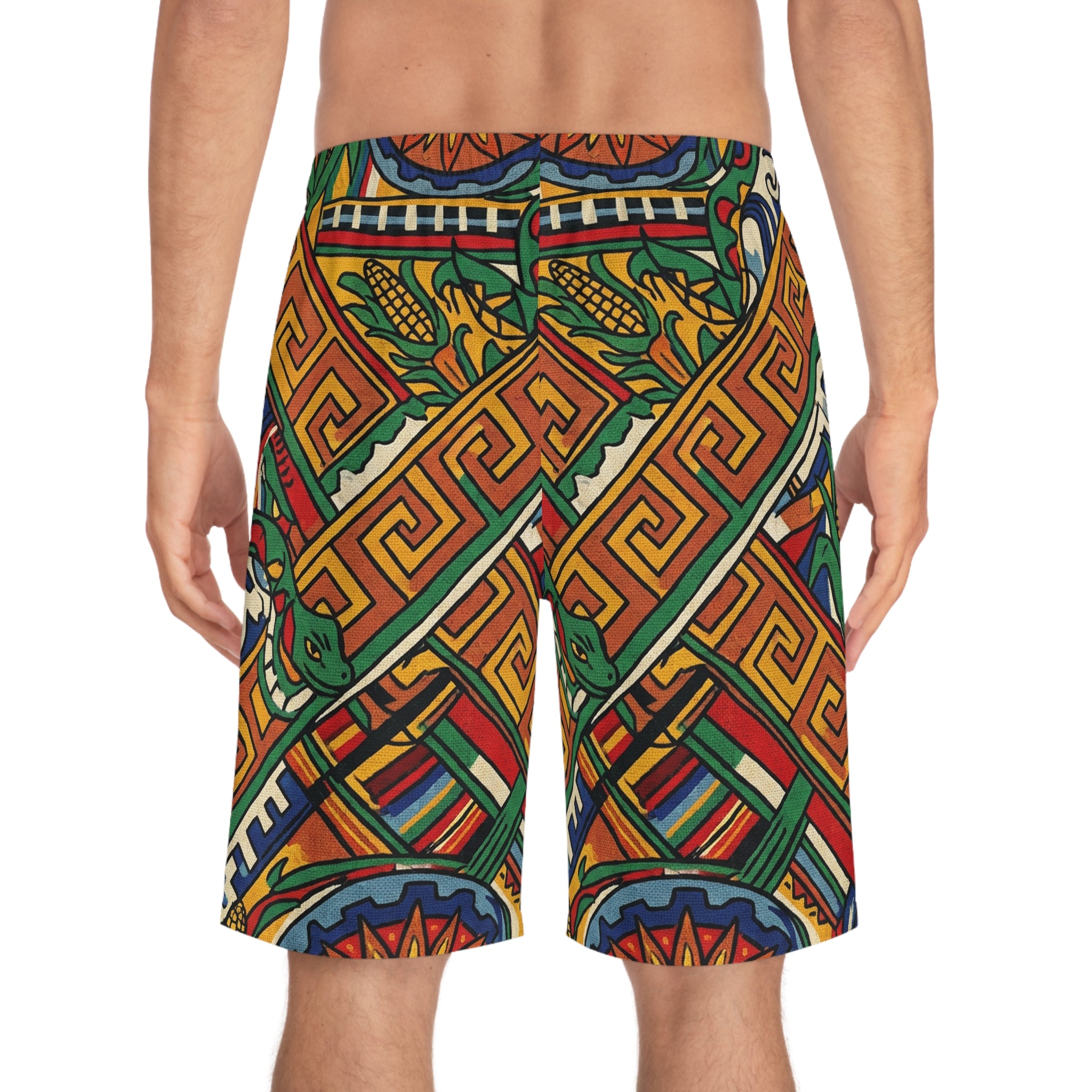 Board Shorts AOP · Greca Ancestral