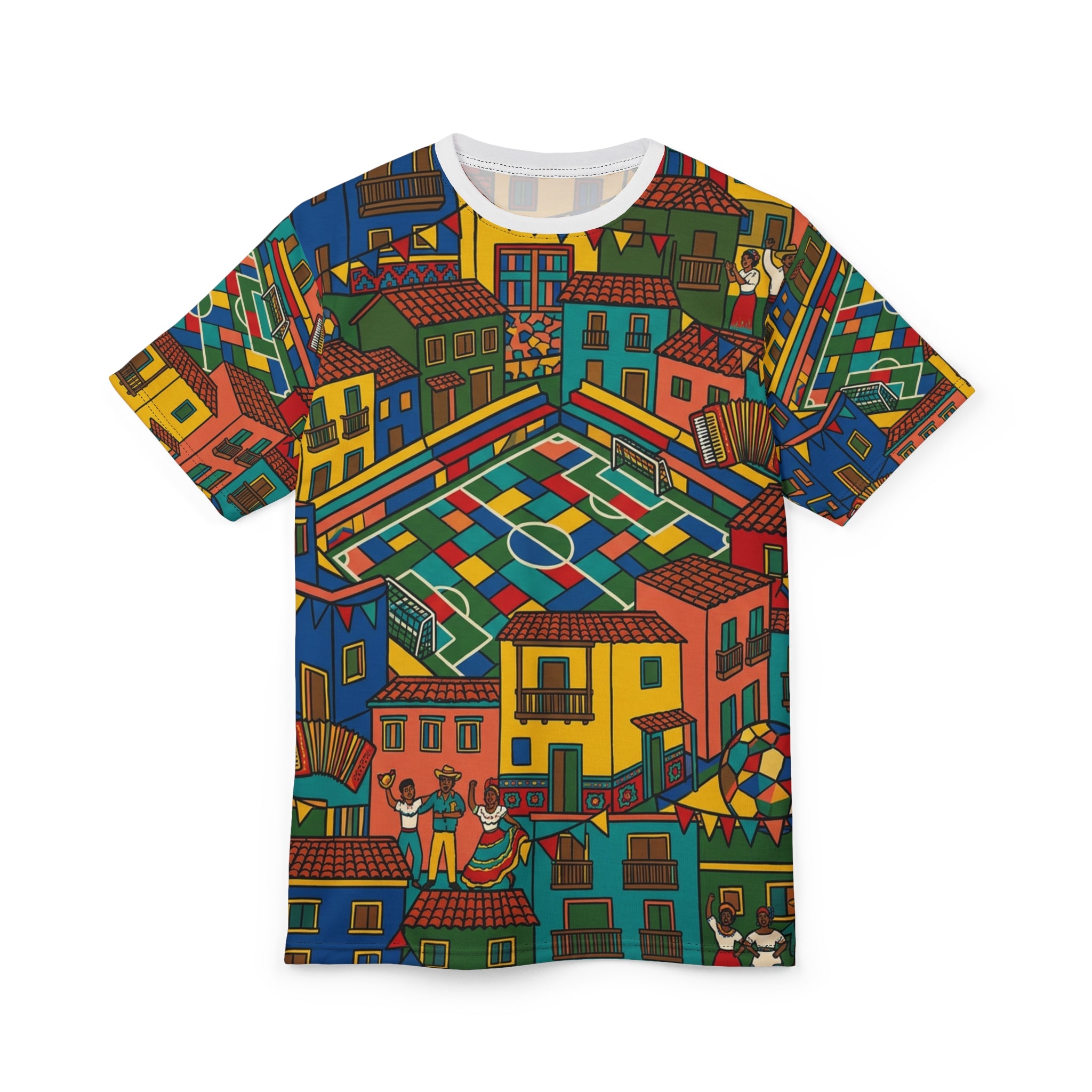 Camiseta AOP · Cancha Folk · Colombia