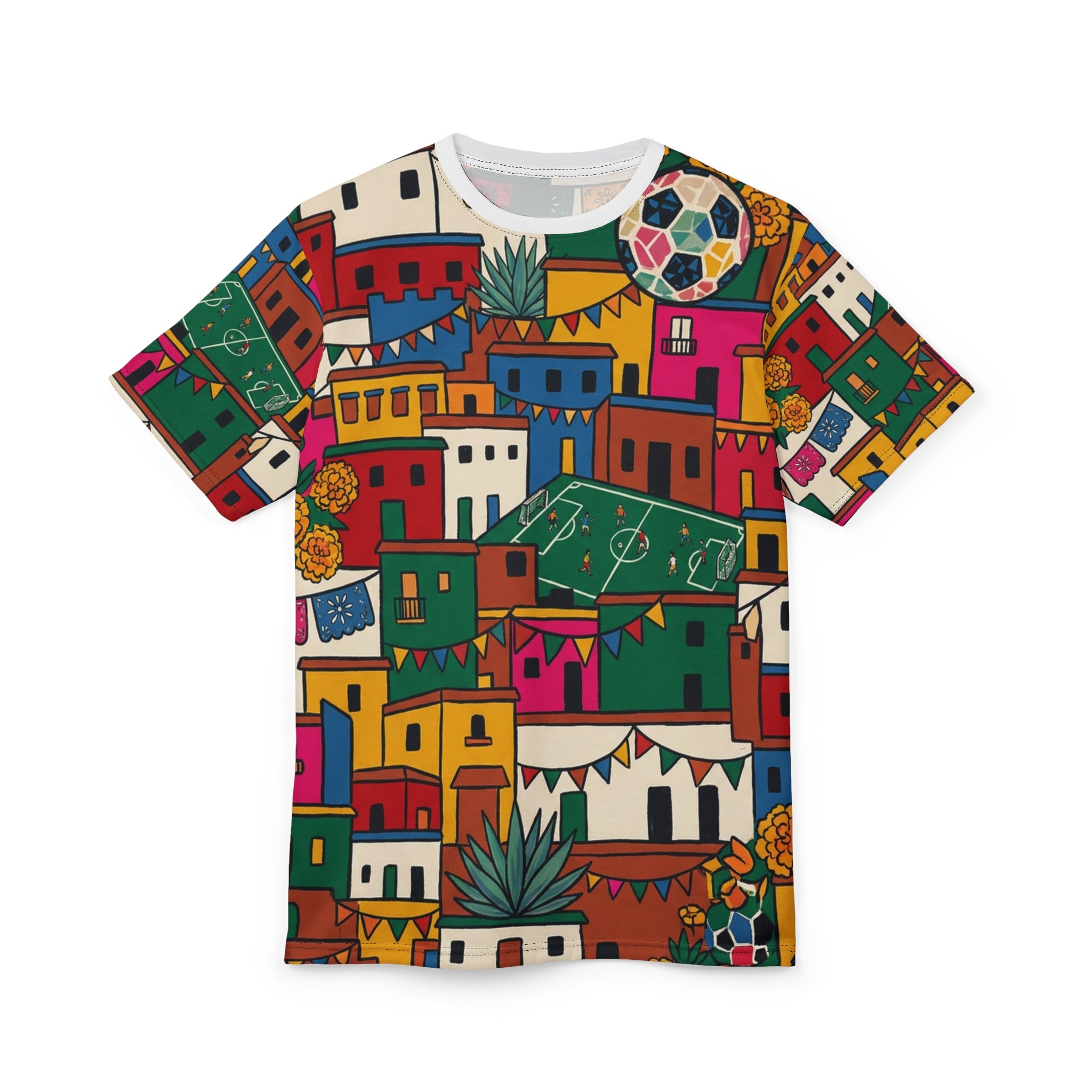 Camiseta AOP · Cancha Folk · México