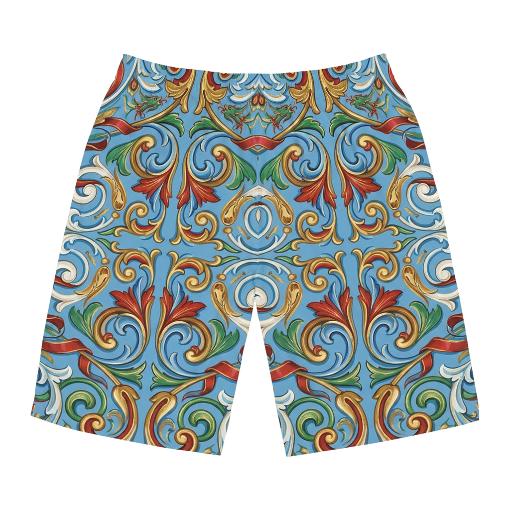 Board Shorts AOP · Fileteado Porteño
