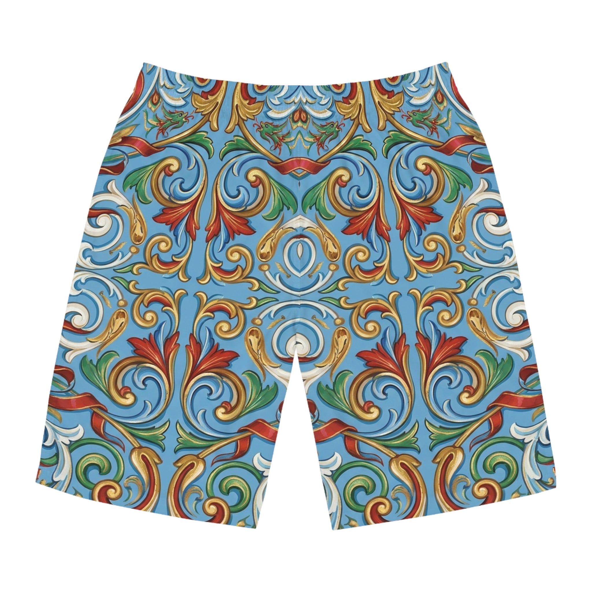 Board Shorts AOP · Fileteado Porteño