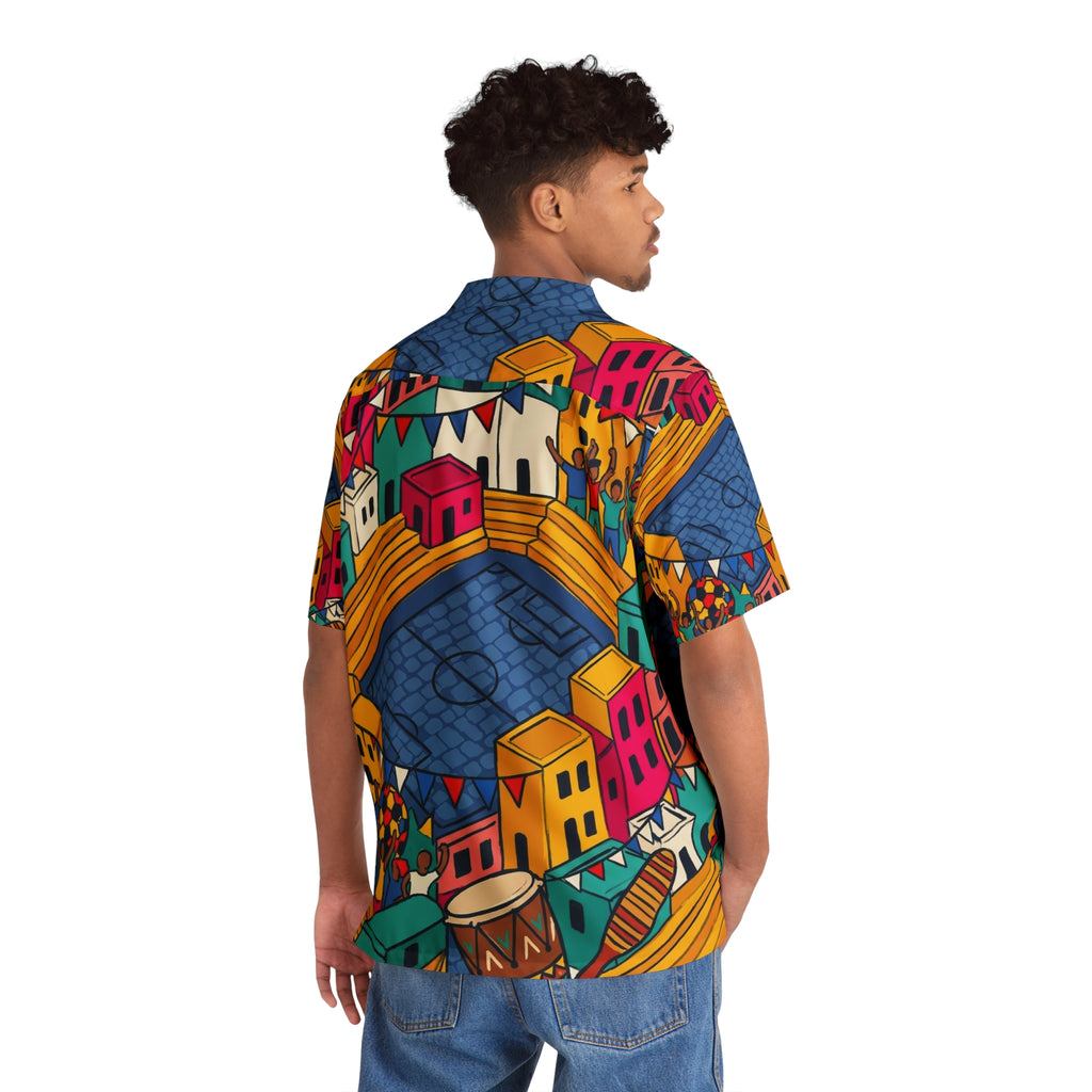 Camisa Resort AOP · Cancha Folk · Puerto Rico