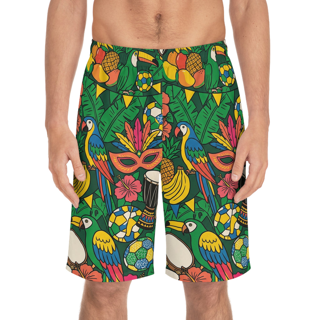Board Shorts AOP · Carnaval & Tropical · Brasil