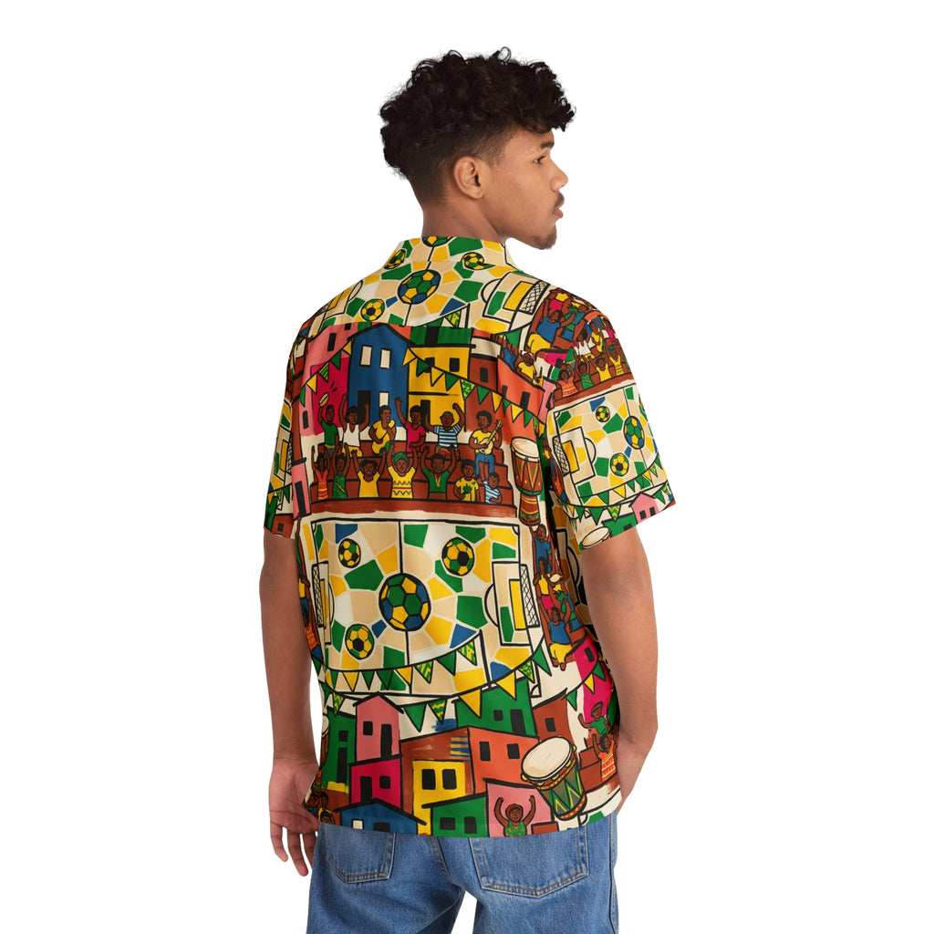 Camisa Resort AOP · Cancha Folk · Brasil