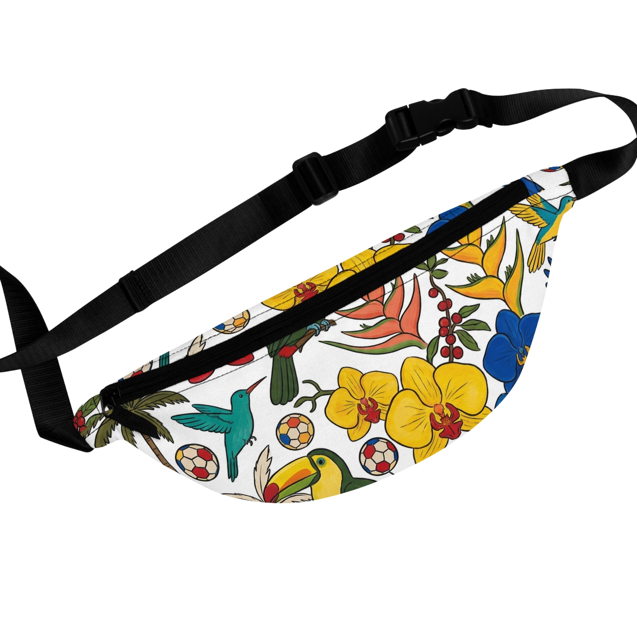 Fanny Pack AOP · Flora & Fauna · Colombia