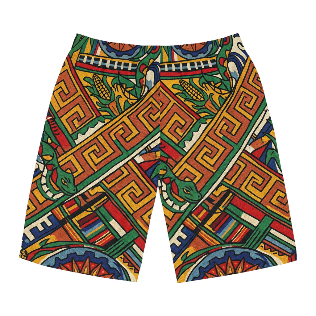 Board Shorts AOP · Greca Ancestral