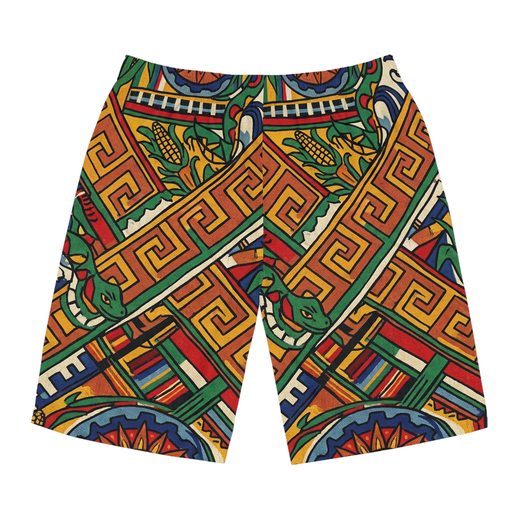 Board Shorts AOP · Greca Ancestral