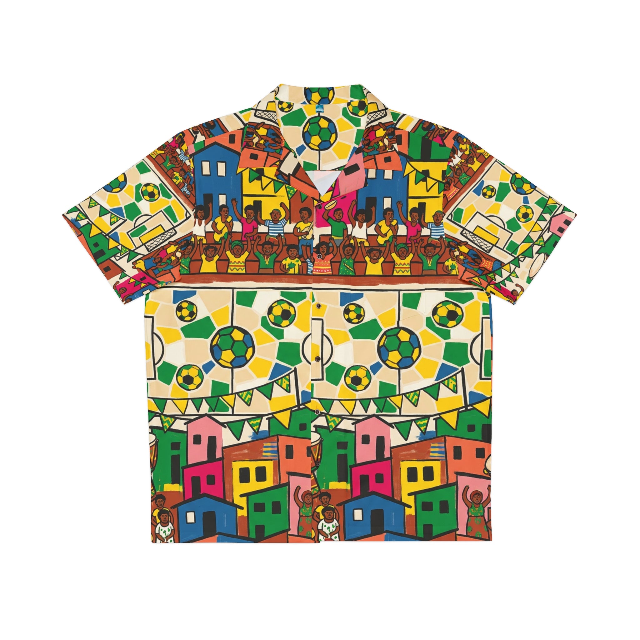 Camisa Resort AOP · Cancha Folk · Brasil