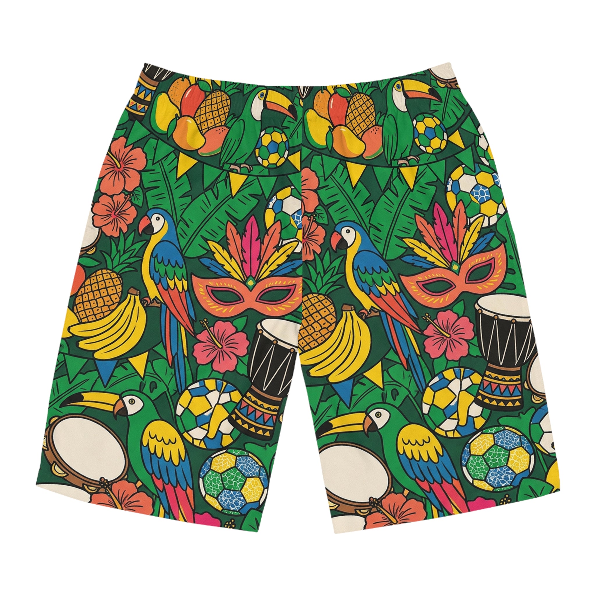 Board Shorts AOP · Carnaval & Tropical · Brasil