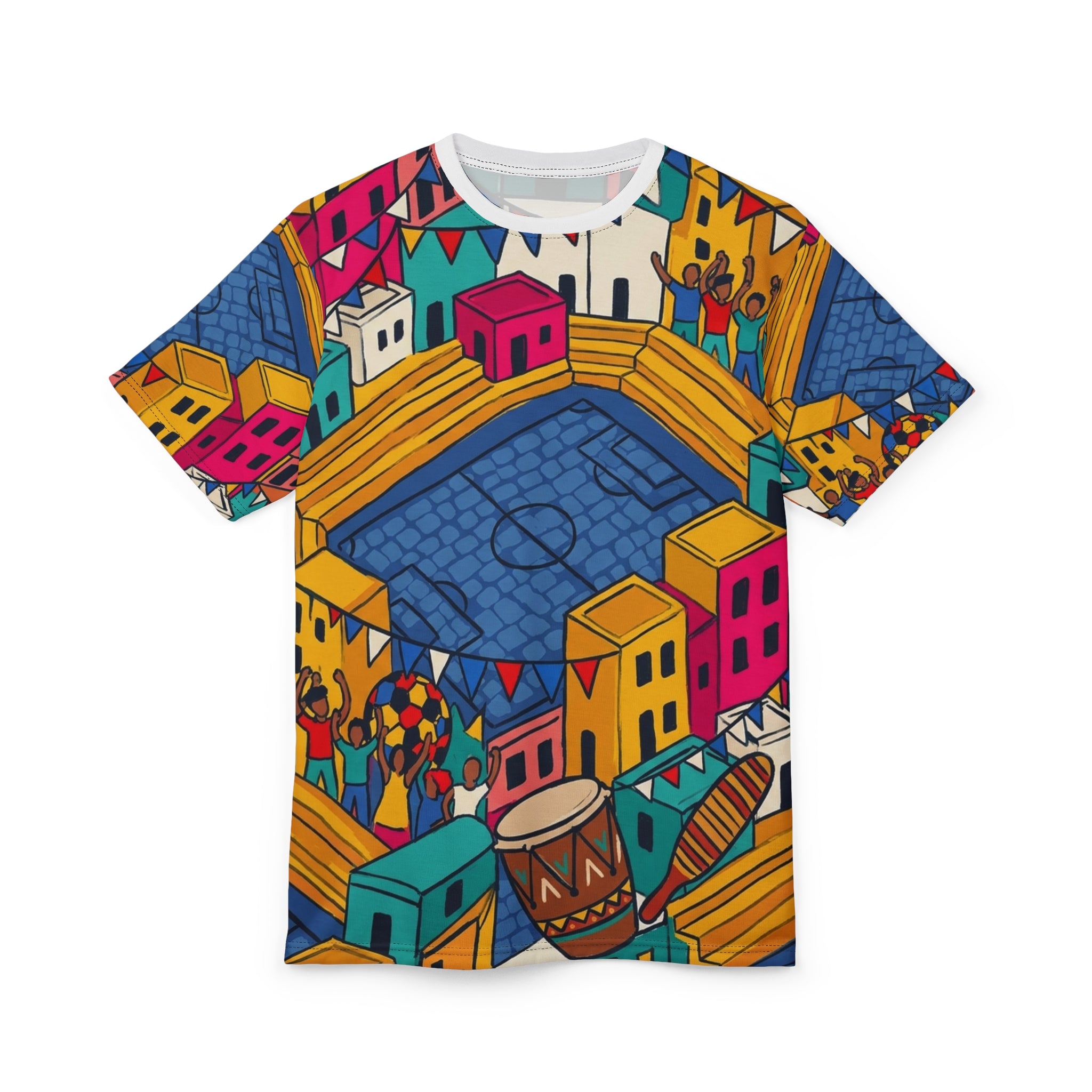 Camiseta AOP · Cancha Folk · Puerto Rico