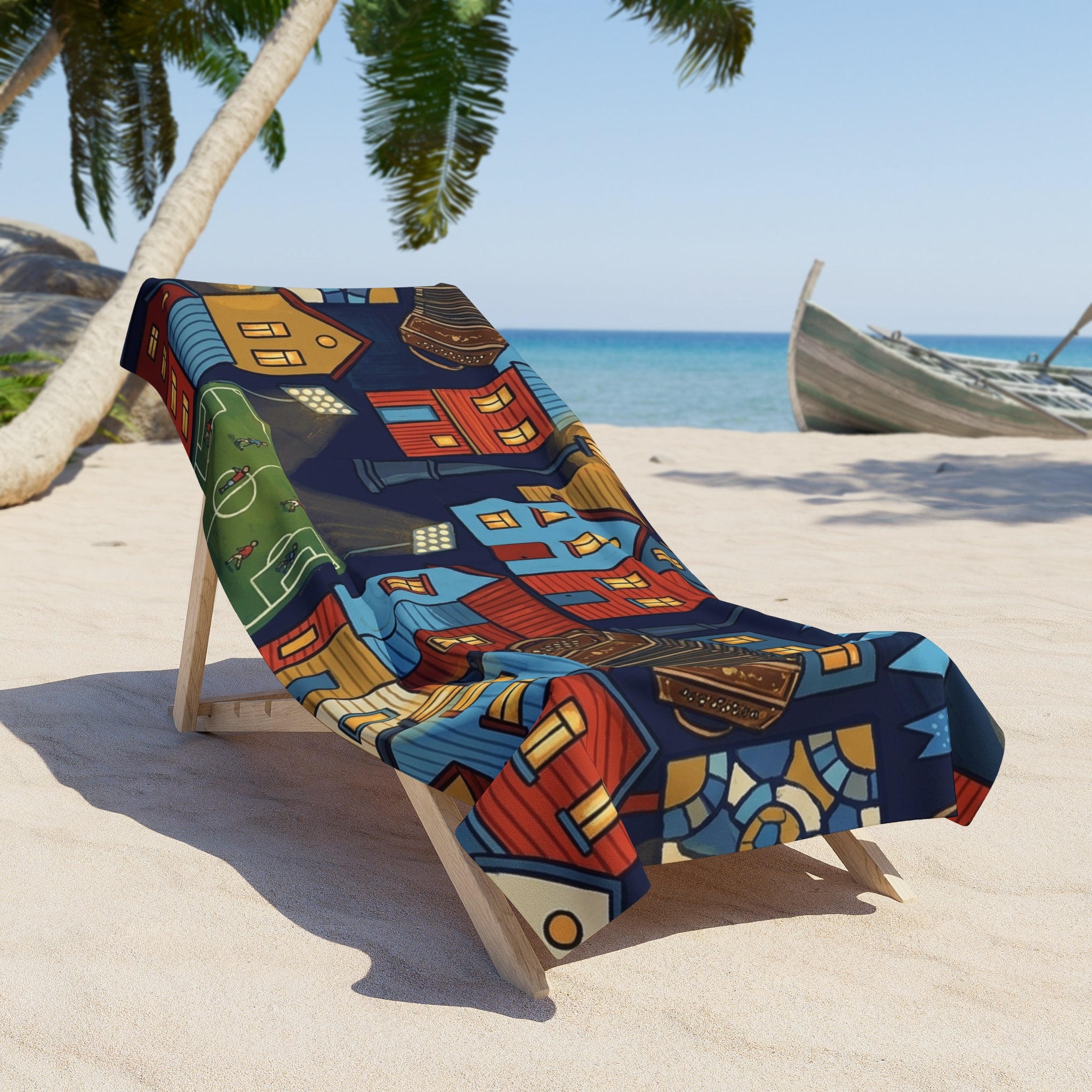 Beach Towel · Noche Buenos Aires