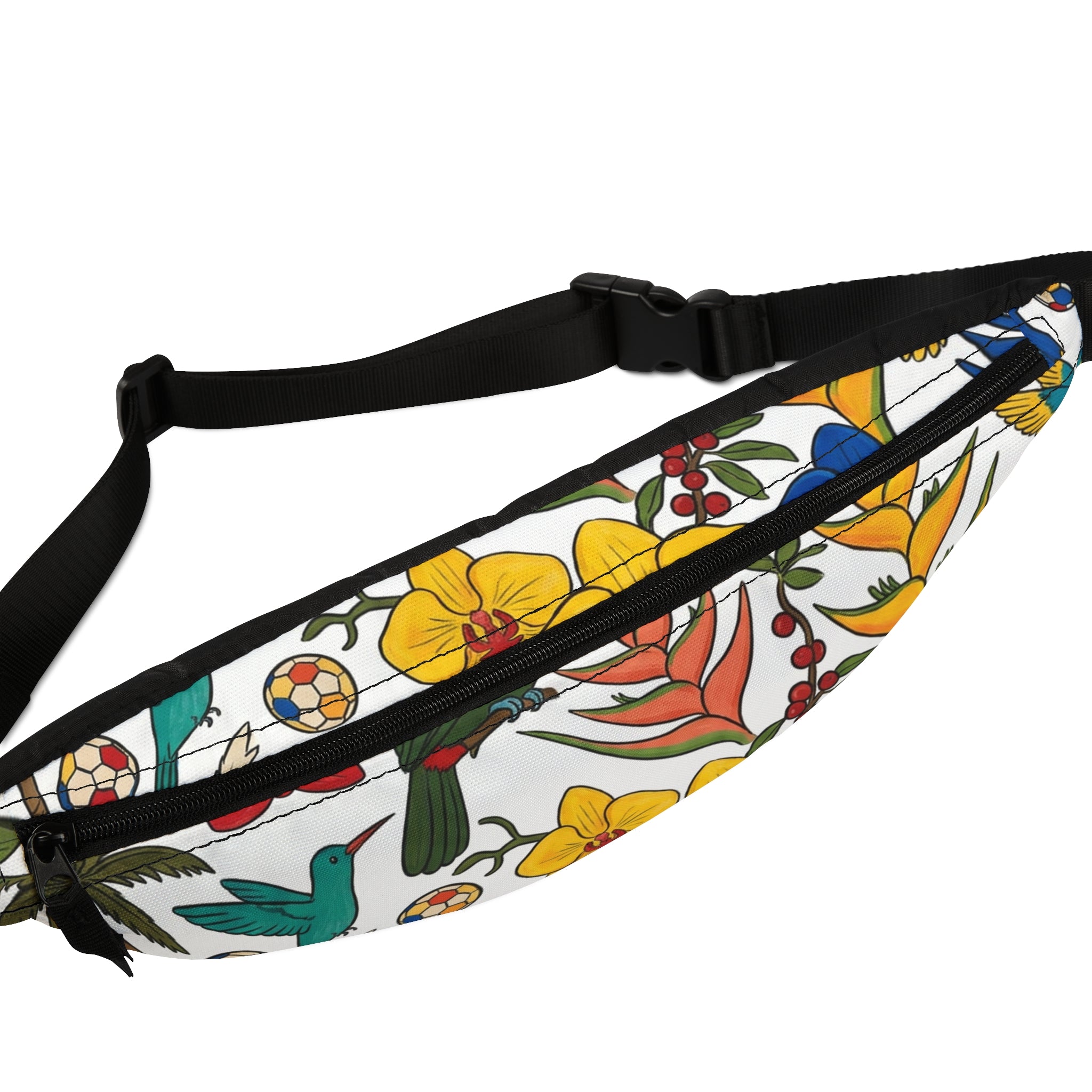 Fanny Pack AOP · Flora & Fauna · Colombia