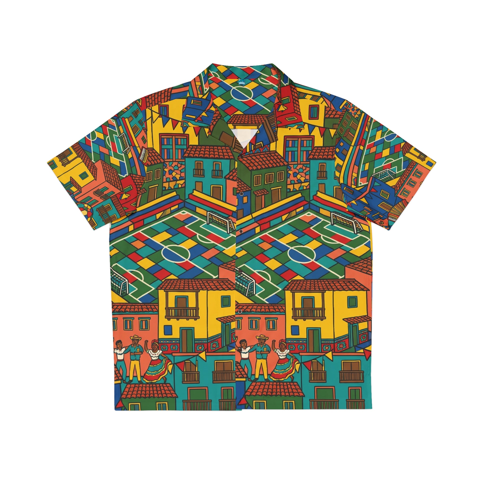 Camisa Resort AOP · Cancha Folk · Colombia