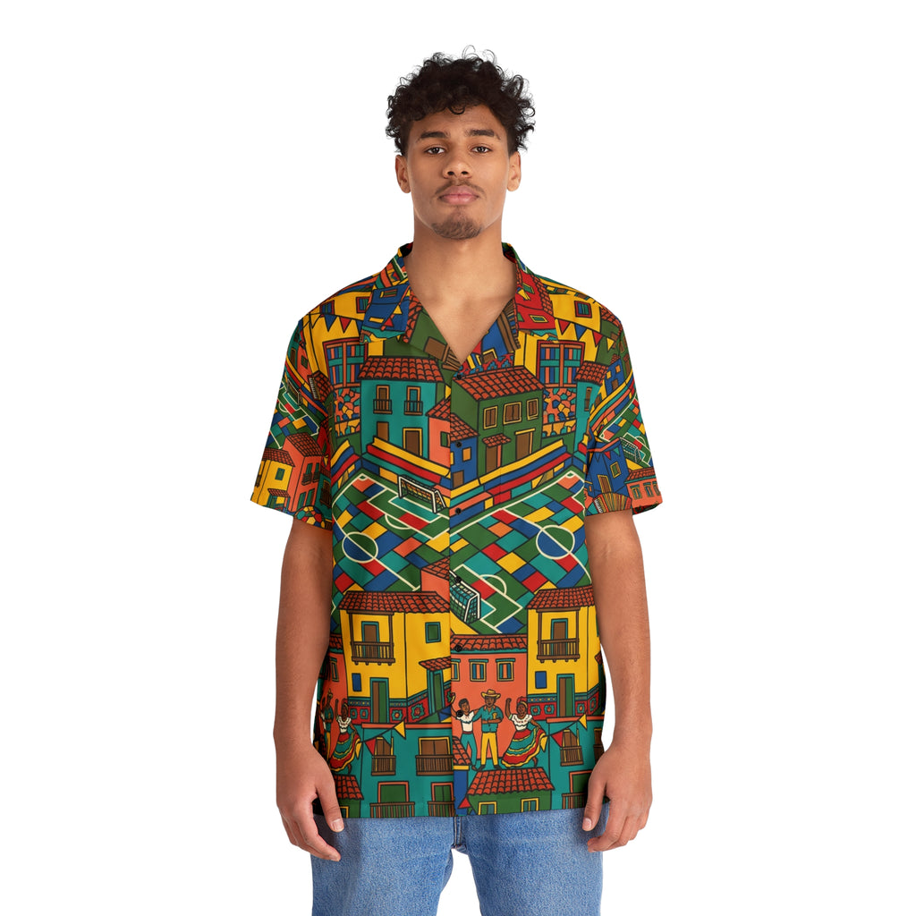 Camisa Resort AOP · Cancha Folk · Colombia