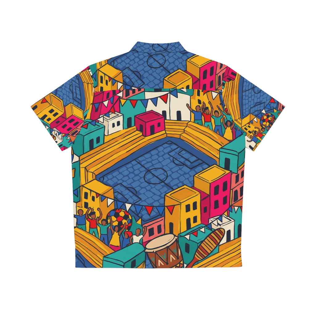 Camisa Resort AOP · Cancha Folk · Puerto Rico