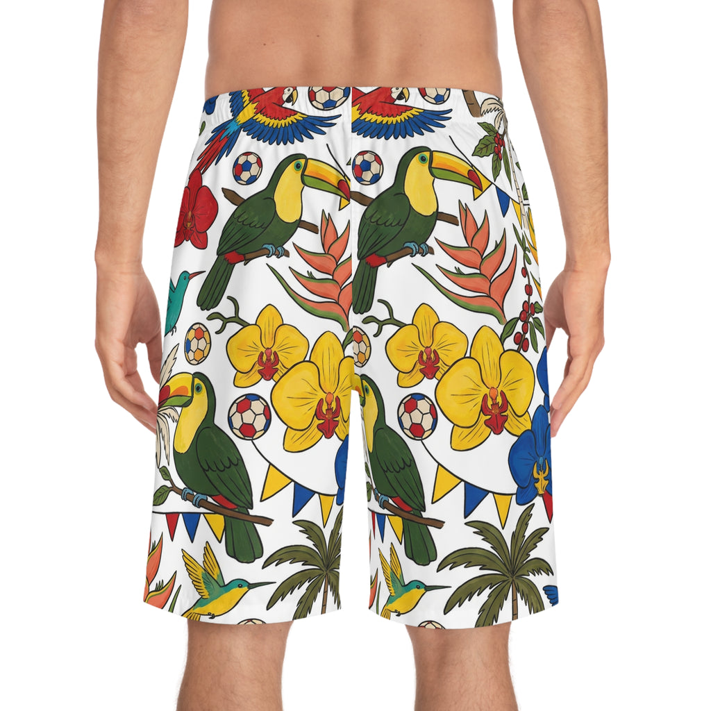Board Shorts AOP · Flora & Fauna · Colombia