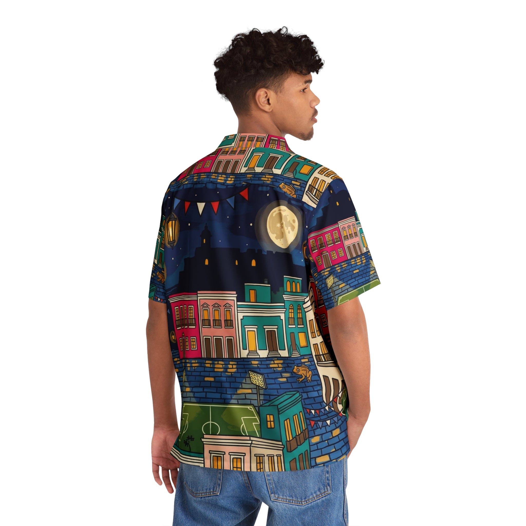 Camisa Resort AOP · Noche San Juan