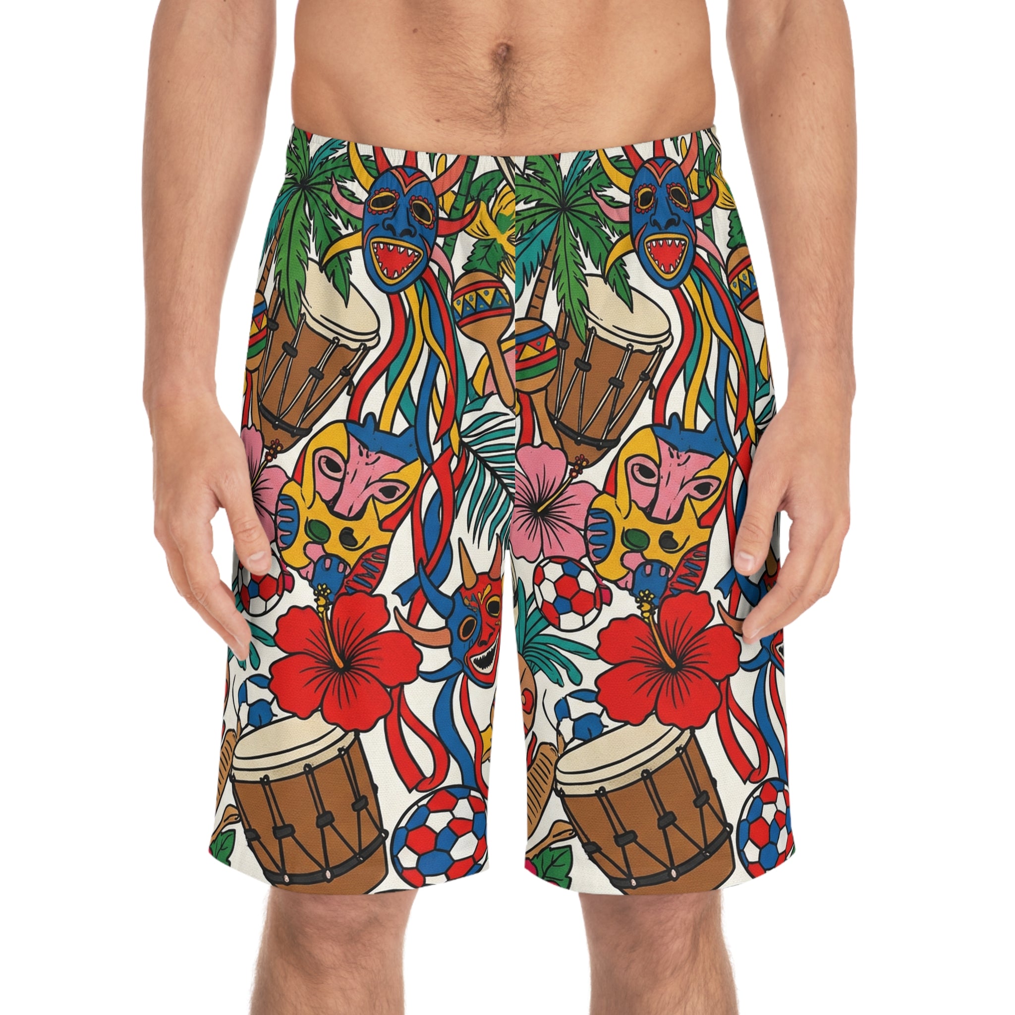 Board Shorts AOP · Vejigante & Carnaval · PR