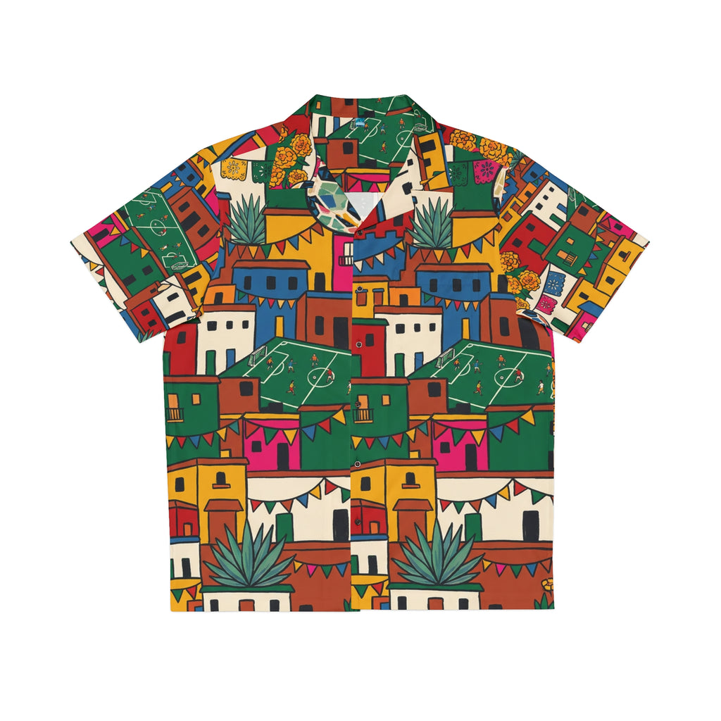 Camisa Resort AOP · Cancha Folk · México