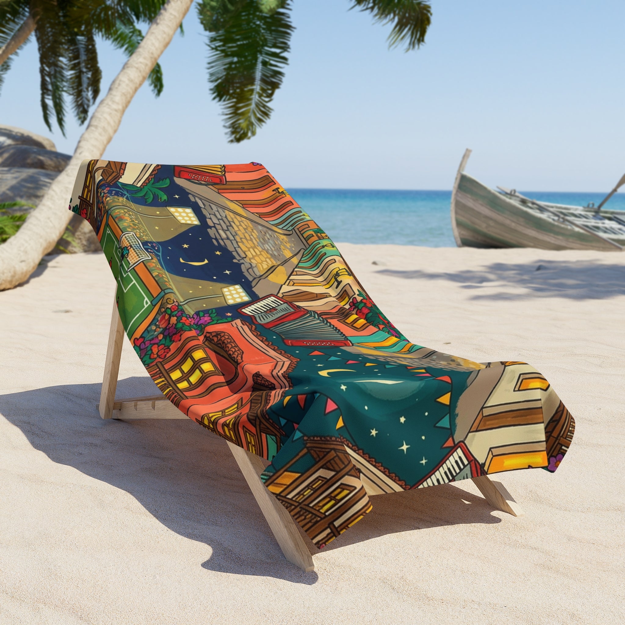 Beach Towel · Noche Cartagena