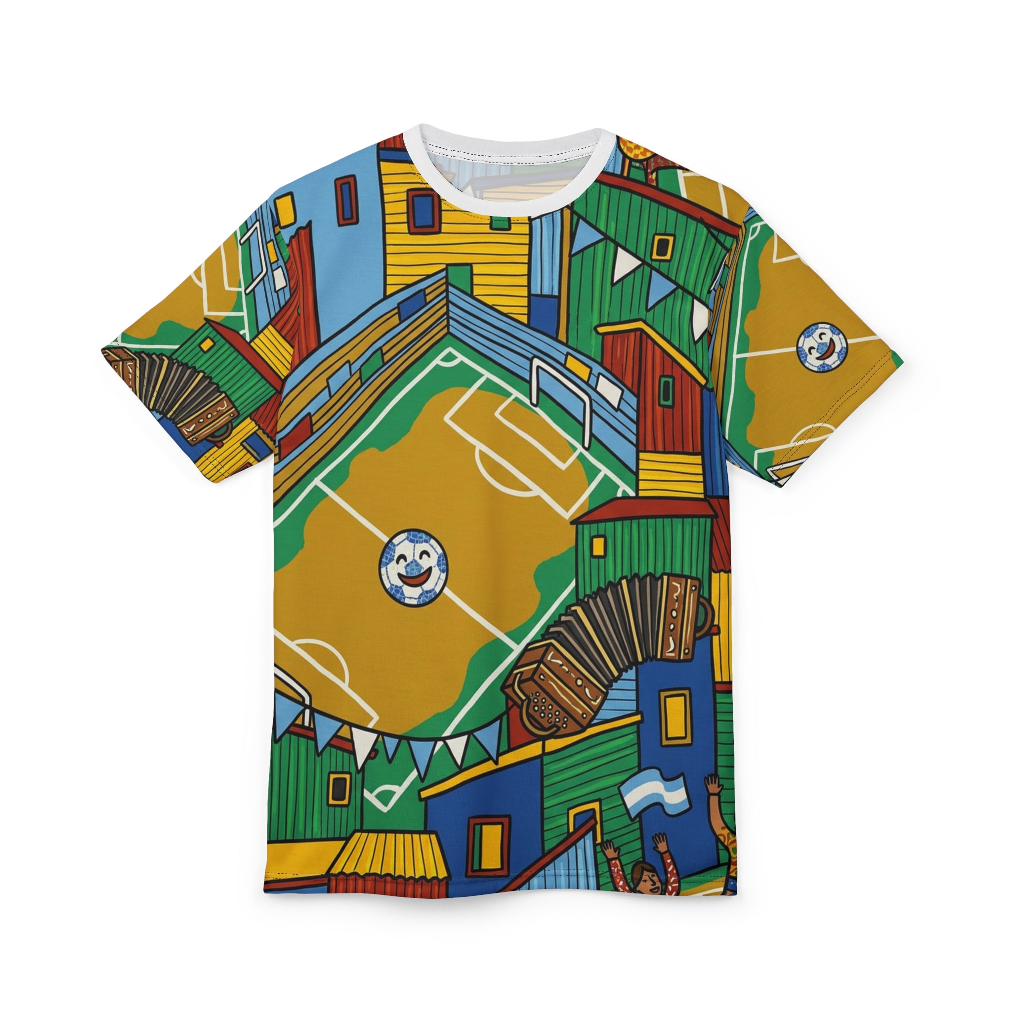 Camiseta AOP · Cancha Folk · Argentina